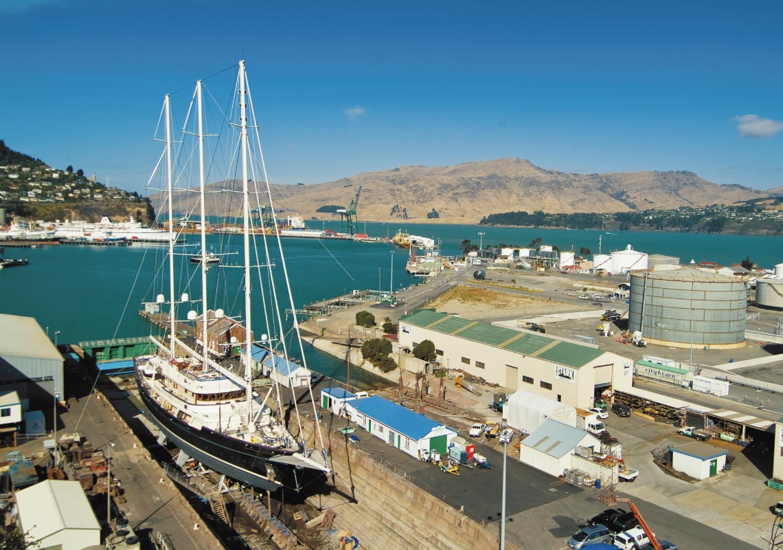 S/Y EOS Dry Docking
