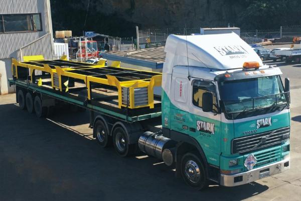 Container Landing Frame