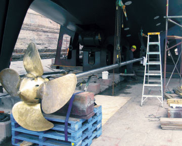 stark-bros-propeller-shaft-repair-work